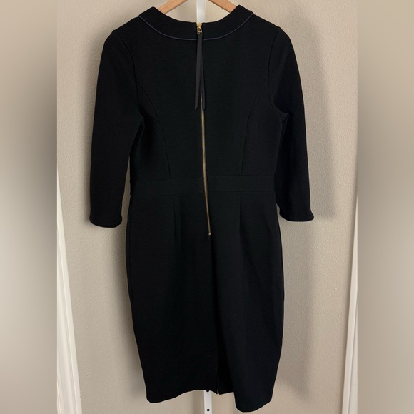 Boden Ottoman Dress in Black Size 8 - Picture 2 of 7